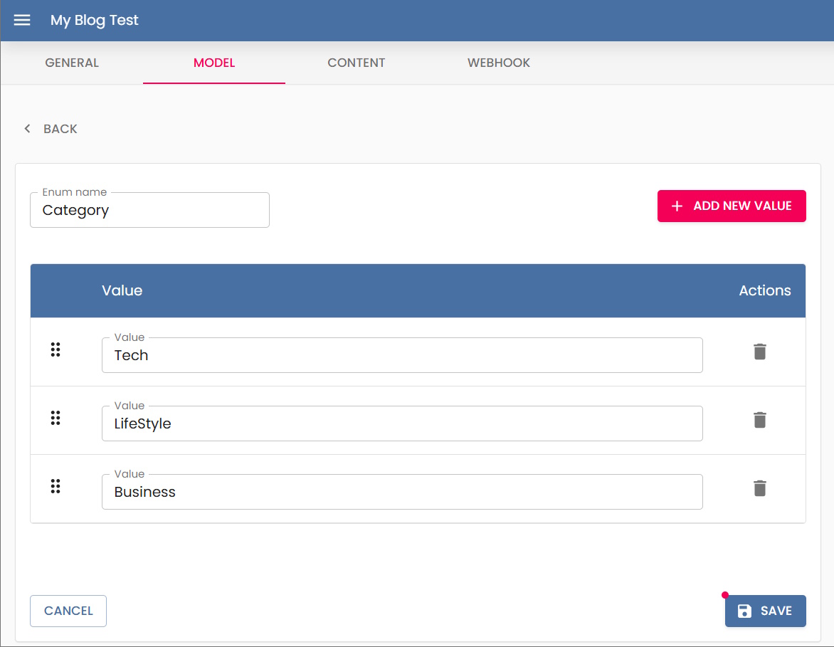 Enum editing finished with all values filled