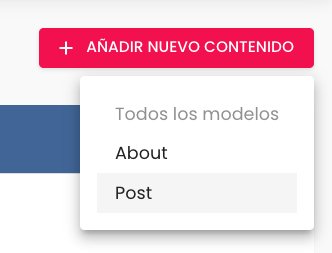 Añadir contenido